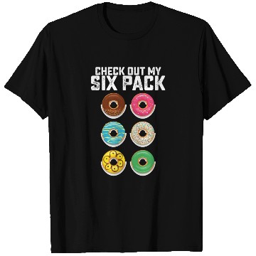 Discover Check Out My Six Pack Donut Gym Workout Fitness T Shirts
