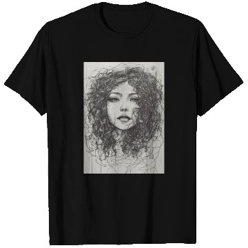 Discover Sketch of a the manifestation of anxiety T Shirts