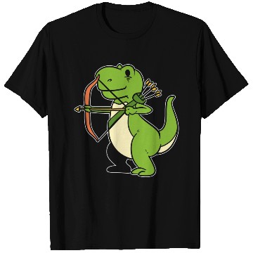 Discover Dinosaur Archery Bowman Gift T Shirts