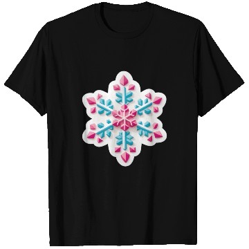 Discover Crystal snowflake T Shirts