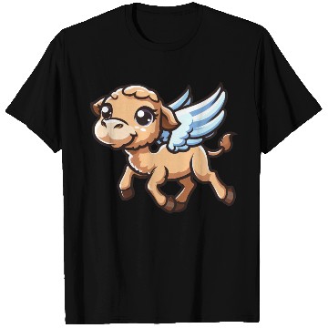 Discover Camel Angel, Winged Illustration, Heavenly Creatur T Shirts