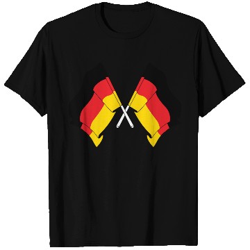 Discover Two flags Germany T Shirts