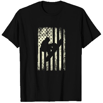 Discover America Snowboard Freestyle Snowboarding USA T Shirts