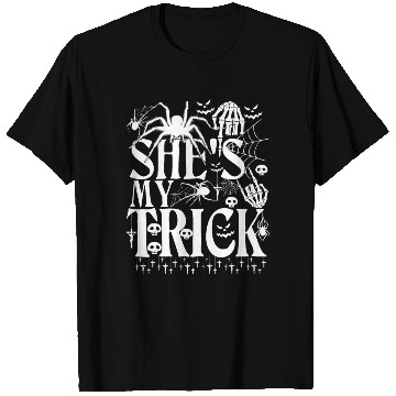 Discover She's My Trick Halloween Costume Couples T Shirts