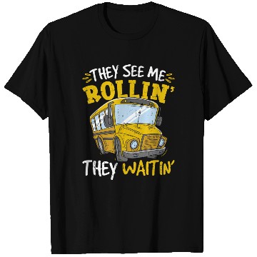 Discover Funny School Bus Driver T Shirts
