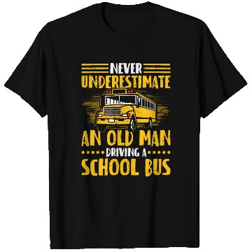 Discover School Bus Driver T Shirts