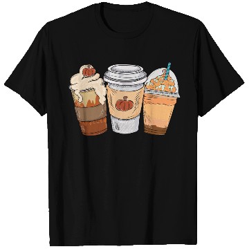 Discover Fall Coffee Drink Thanksgiving T Shirts
