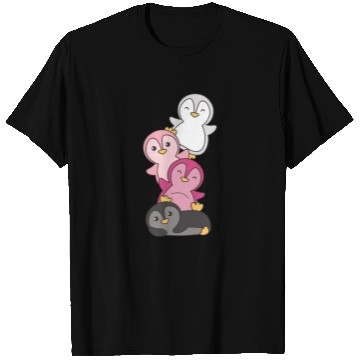 Discover Transfem Flag Pride Lgbtq Cute Penguin T Shirts