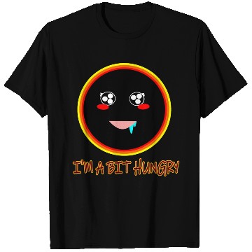 Discover Hungry Black Hole Cute Kawaii Doodle Illustration T Shirts