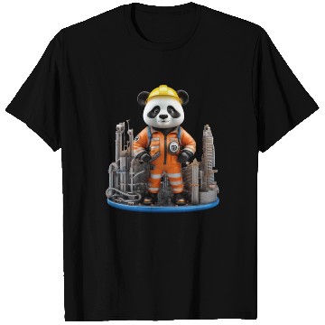 Discover Panda Engineer: Mastering the Skyscape T Shirts
