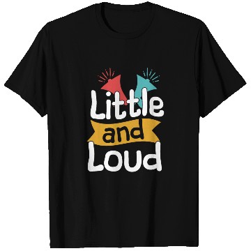 Discover Little And Loud Cheerleading Cheerleader T Shirts