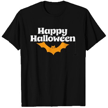 Discover Bat Graphic Happy Halloween T Shirts