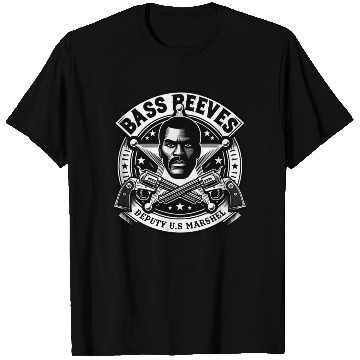 Discover Bass Reeves Deputy US Marshel T Shirts