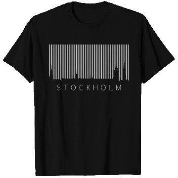 Discover Stockholm Skyline T Shirts