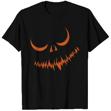 Discover Creepy Jack o Lantern Carved Halloween Pumpkin T Shirts