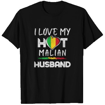 Discover Funny Malian Husband Proud Wife T Shirts
