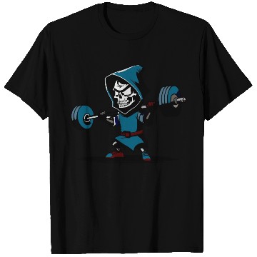 Discover Gym Reaper, Grim Reaper T Shirts halloween fitness