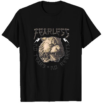 Discover Fearless Tears No Regrfts T Shirts