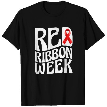 Discover Red ribbon week T Shirts