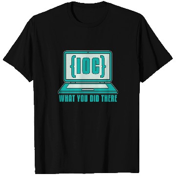 Discover Cybersecurity IOC What You Did Computer Science T Shirts