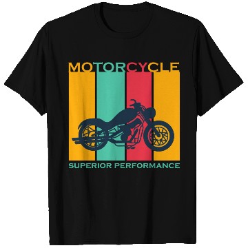 Discover Motorcycle Superior Performance T Shirts