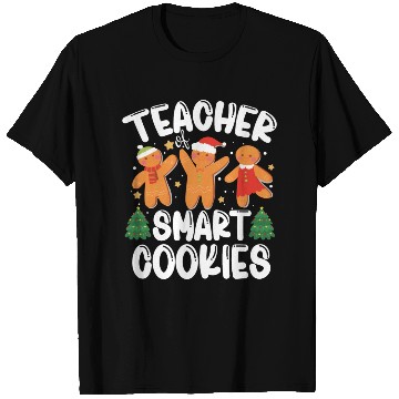 Discover Christmas Teacher Cute Gingerbread Cookies T Shirts
