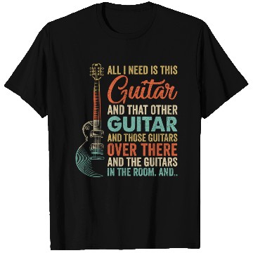 Discover All I Need Is This Guitar Player Guitarist Music T Shirts