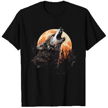 Discover Halloween wolf T Shirts