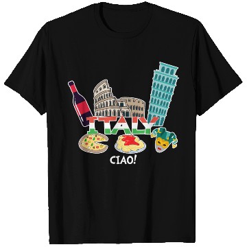 Discover I LOVE ITALY T Shirts