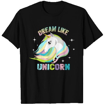 Discover DREAM LIKE UNICORN T Shirts