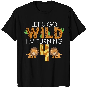 Discover TURNING 4 BIRTHDAY T Shirts