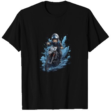 Discover Dirt Bike Anime Ice Racing Motorcycle Ice Racer T Shirts