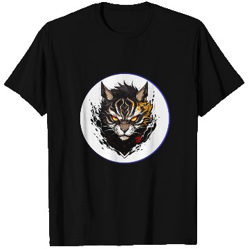 Discover Fierce Tiger Anime T Shirts
