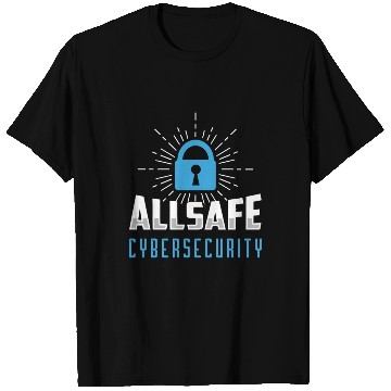 Discover Cybersecurity Allsafe Cybersecurity Programmer T Shirts