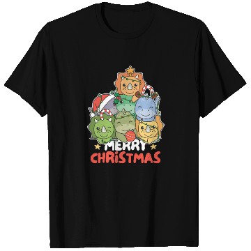 Discover Dinosaur Christmas Tree Merry Christmas T Shirts