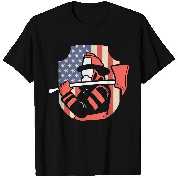 Discover Firefighter Of America Fire Captain T Shirts