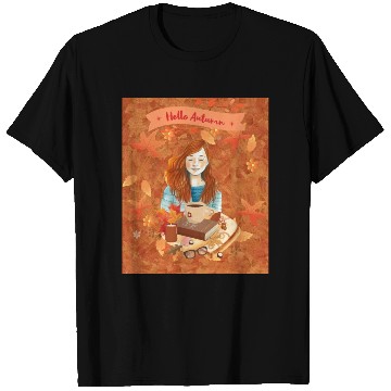 Discover "Hello Autumn - Cozy Reading Nook" T Shirts