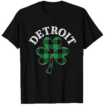 Discover Detroit Michigan Irish Shamrock St Patrick s Day T Shirts