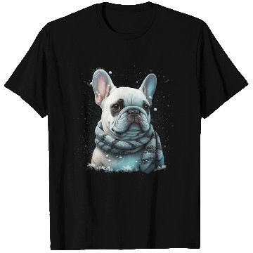 Discover French Bulldog | Winter Snow Christmas Cute T Shirts