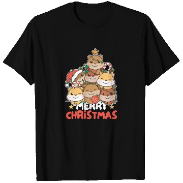 Discover Hamster Christmas Tree Merry Christmas T Shirts