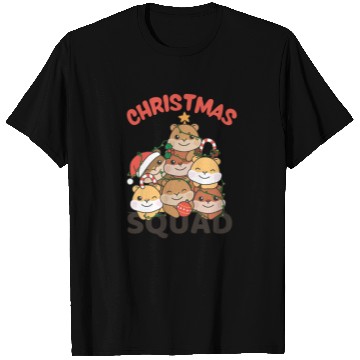 Discover Hamster Christmas Tree Christmas Squad Hamster T Shirts