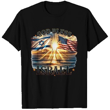 Discover United for Israel God Bless Israel - Promised Land T Shirts