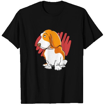 Discover Cute Puppy Pet Dog Lover Basset Hound T Shirts