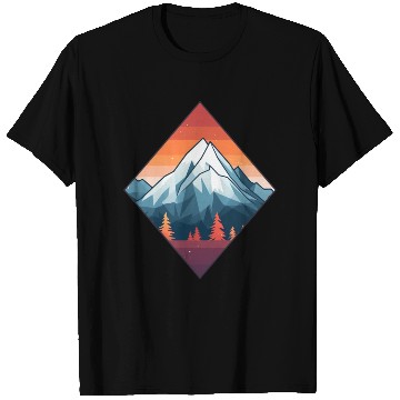 Discover Mountains in Autumn T Shirts