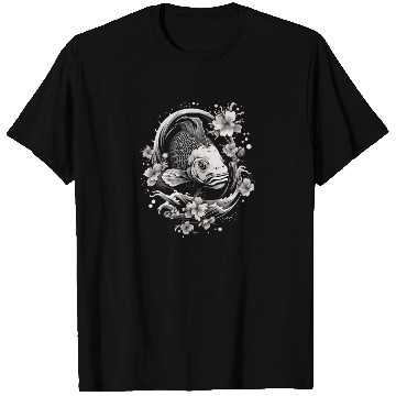 Discover Koi Fish Koi Carp Japanese Tatto-style Koi T Shirts