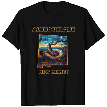 Discover New Mexico - Rattlesnake T Shirts