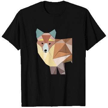 Discover fox illustration T Shirts