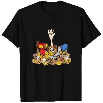 Discover I'm ok Postal worker T Shirts