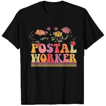 Discover Postal worker flower T Shirts