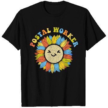 Discover Postal worker smile T Shirts